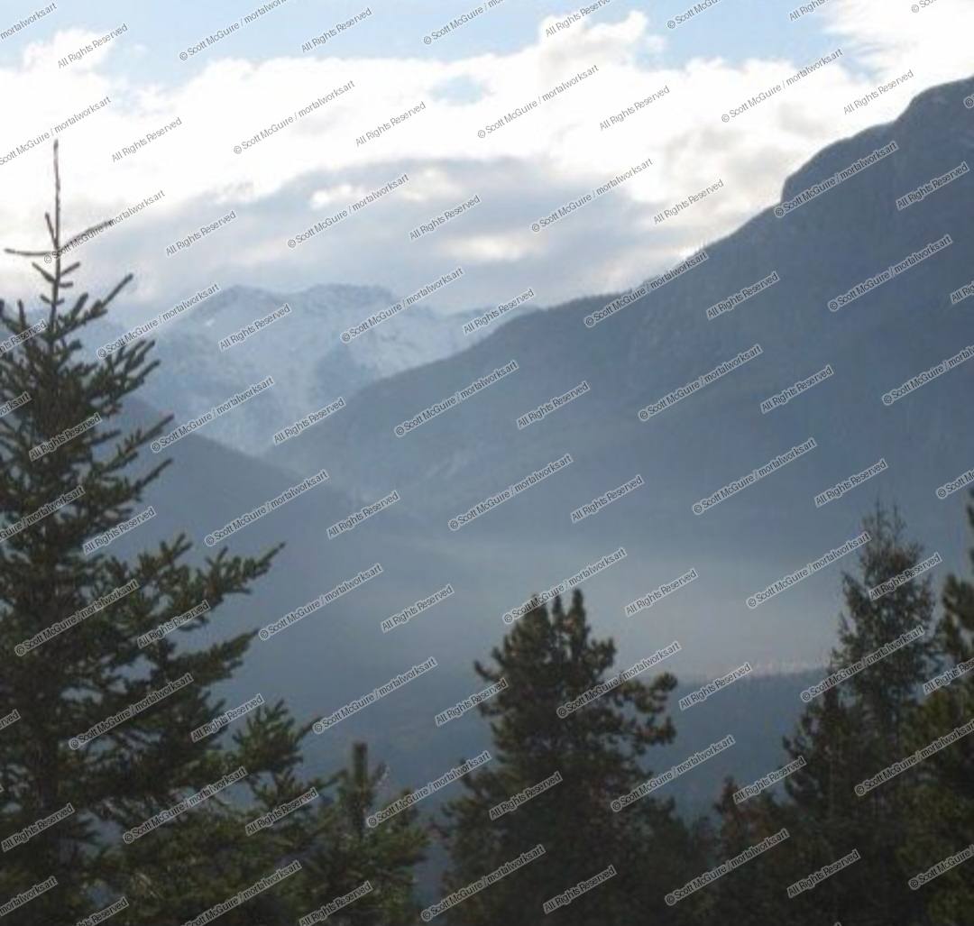Misty Mountain Tops