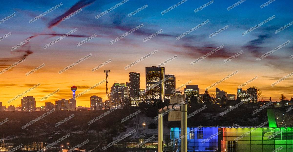 CALGARY SKYLINE