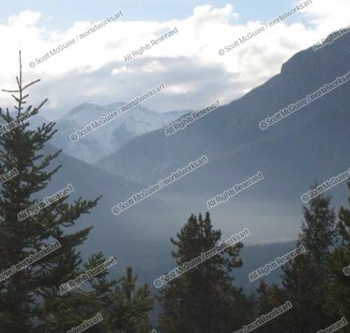 Misty Mountain Tops